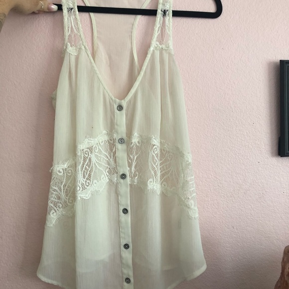 Off-white Tank - Picture 1 of 2